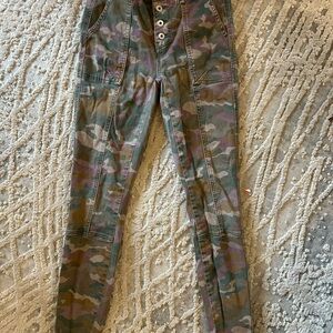 Anthropologie Camo Pants